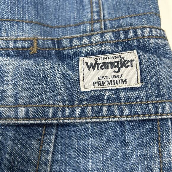 Wrangler Cargo Denim Shorts Men’s 38 Blue Relaxed Fit Carpenter Y2K NWT - Picture 5 of 16